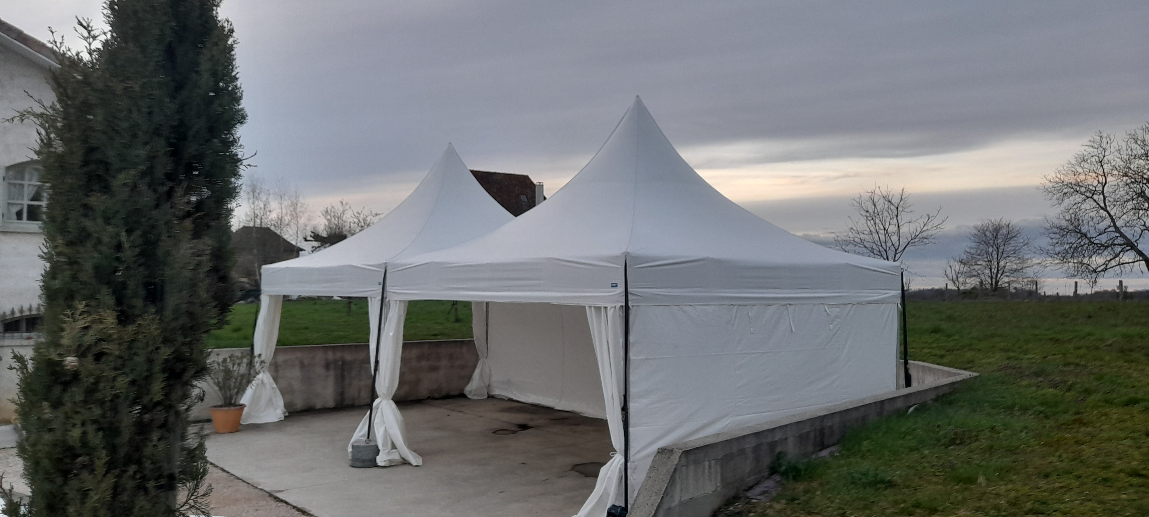 Tente Dépliante 5m x 5m